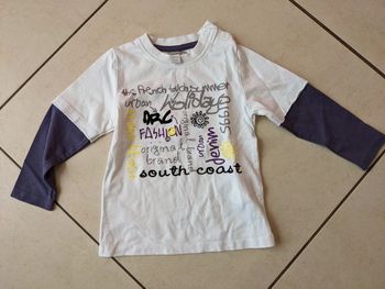 T-shirt manches longues garçon 18 mois