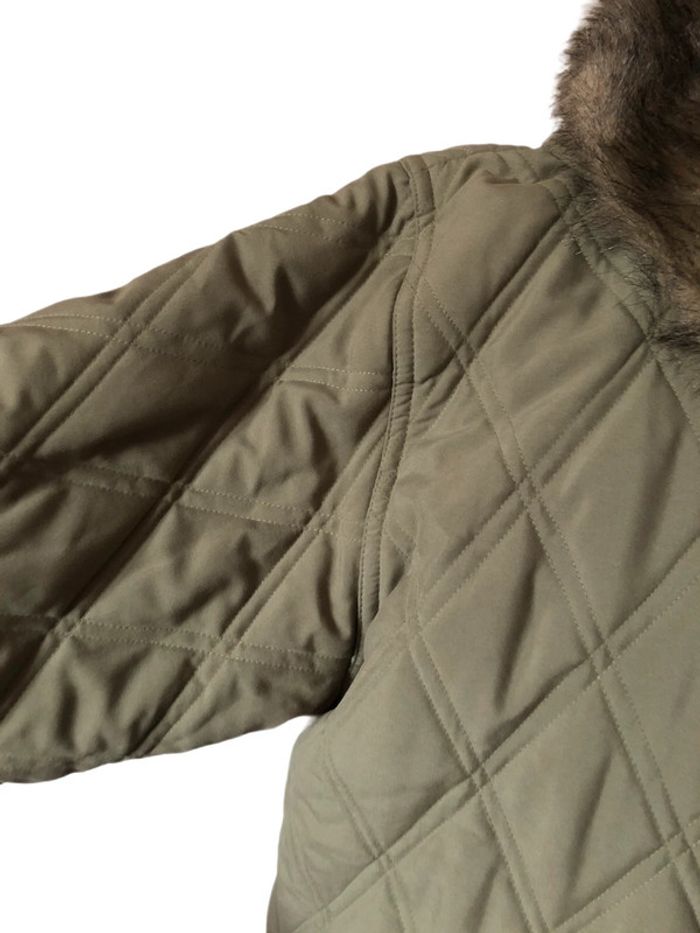 🍁🍃Parka vintage années 90 kaki vert olive green vintage 90s parka🍃🍁 - photo numéro 6