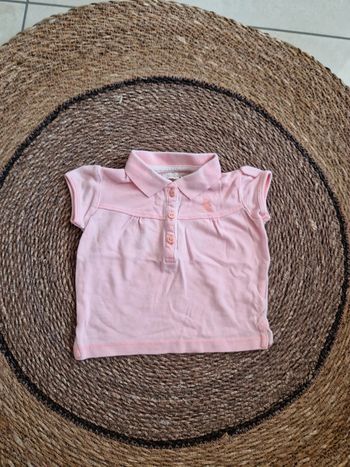 Joli polo lulu castagnette taille 12 mois