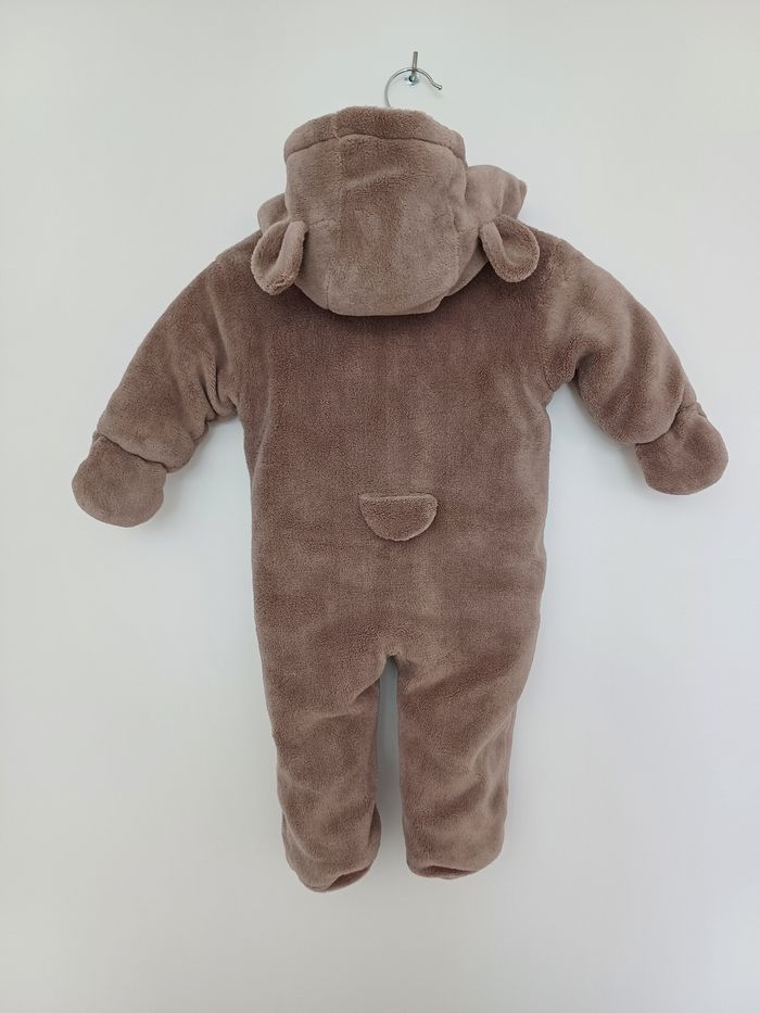 Combinaison pilote manches longues à capuche / bébé 6 mois  /  3 suisses - photo numéro 2