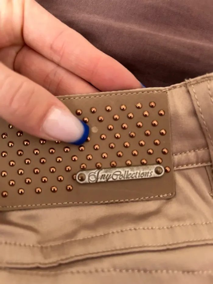 pantalon doré - photo numéro 8