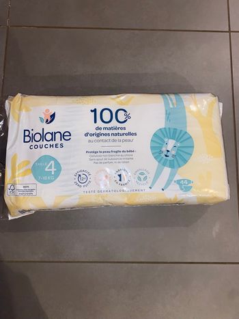 Couche biolane taille 4