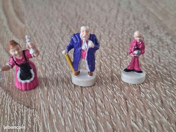 Trendmasters, 3 figurines château la belle et la bête