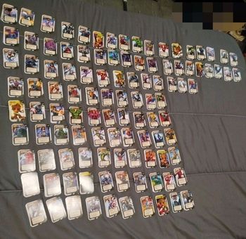 Carte Marvel complet du 1 au 108