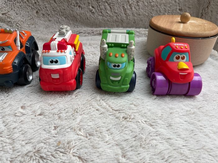 Lot de 6 voiture en silicone - Tonka Hasbro - photo numéro 3