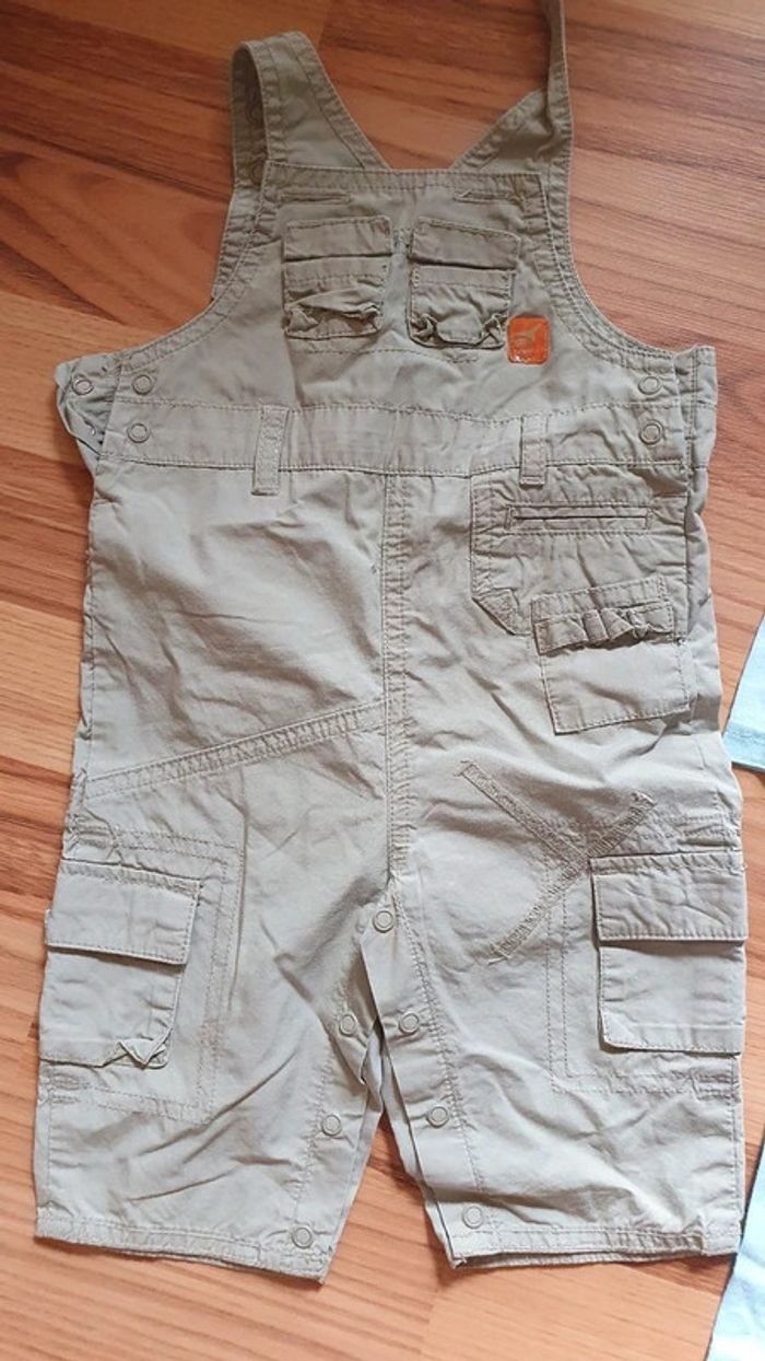 lot ete garçon 6 mois salopette et tee shirt 13 pièces - photo numéro 2