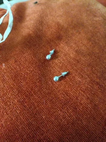 Boucles d'oreilles perle