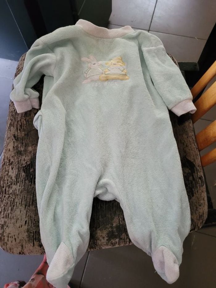 Pyjama velours 3 mois