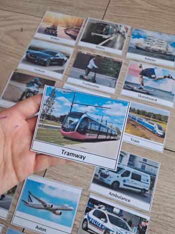Cartes nomenclature moyens de transport