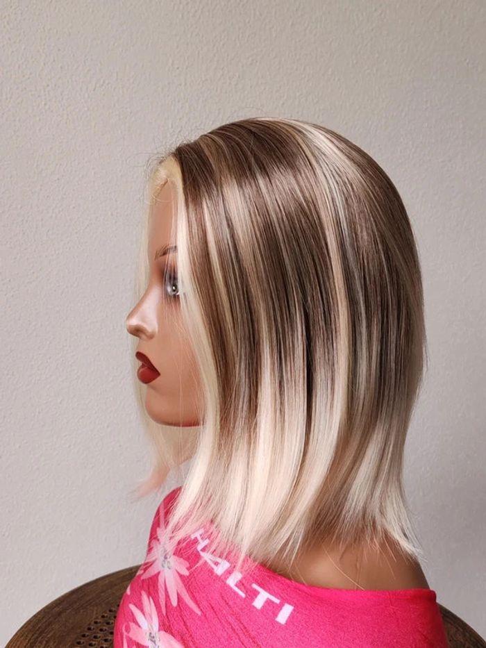 Perruque blond châtain - photo numéro 3