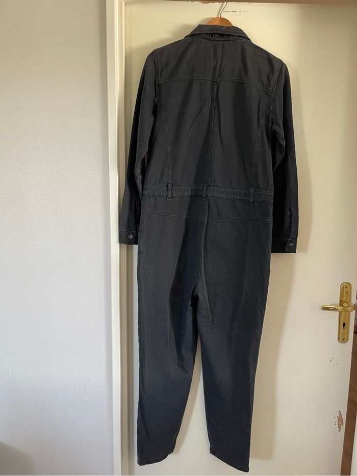 Combinaison en denim Jakes – Taille 38 – Bleu marine foncé / Noir - photo numéro 4