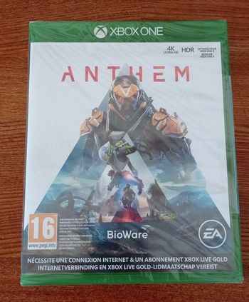 Xbox one jeu anthem neuf sous blister
