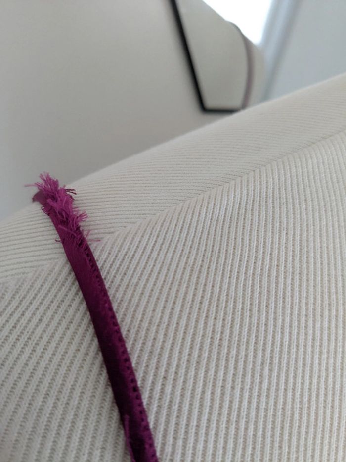 Robe satiné violet asymétrique T40 : Zara - photo numéro 15