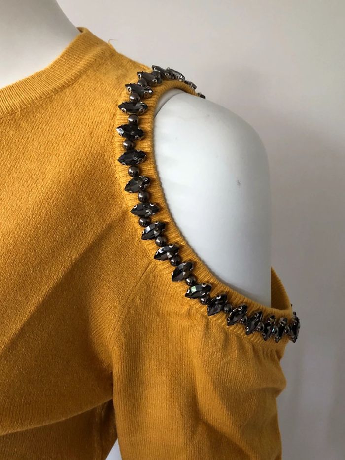 Pull avec strass - photo numéro 2