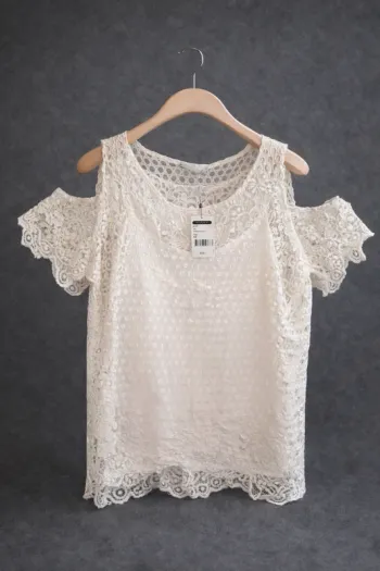 Haut en dentelle  – Style bohème – Taille 42