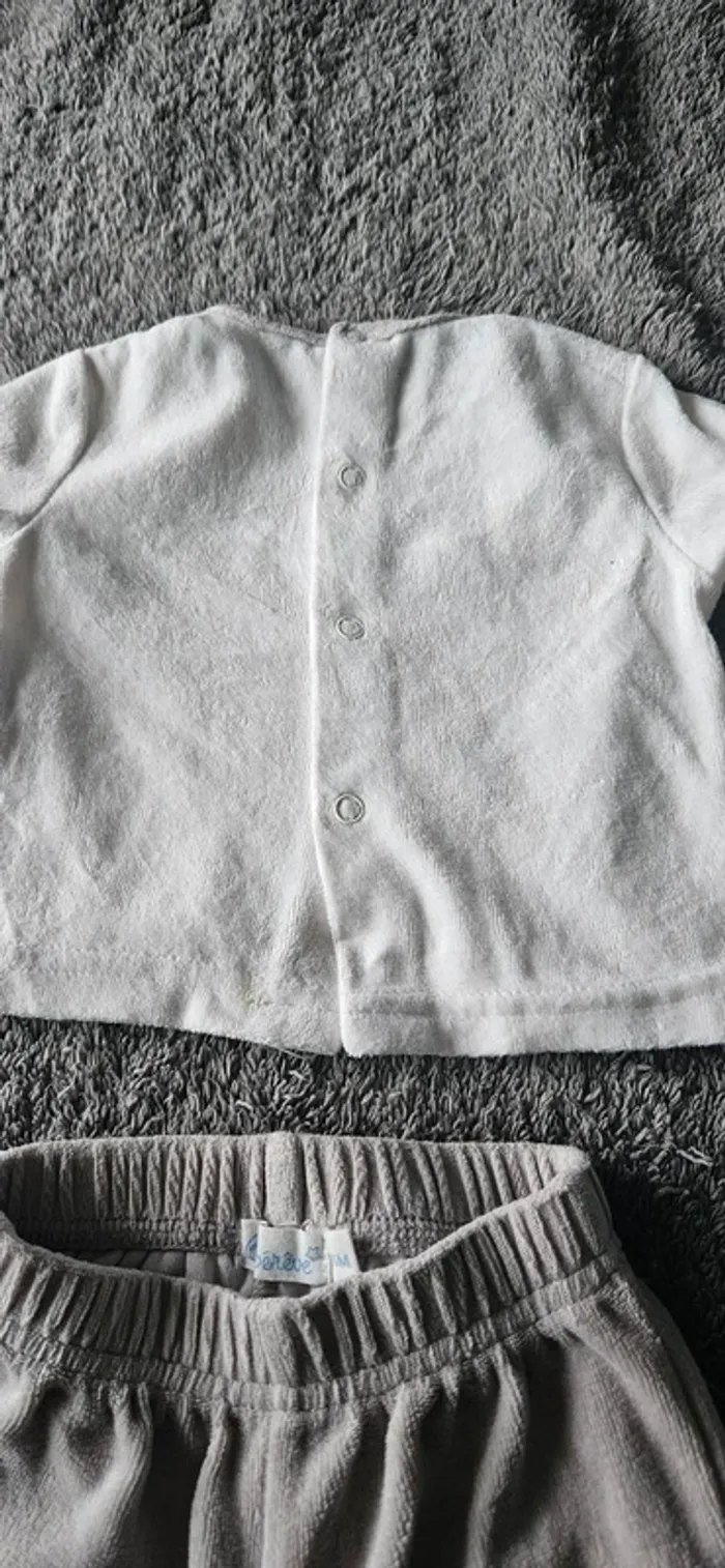 Ensemble 2 pièces pyjama 3 mois garçon - photo numéro 5