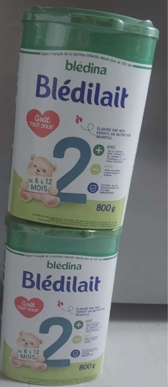 Lait bledilait 2 eme âge