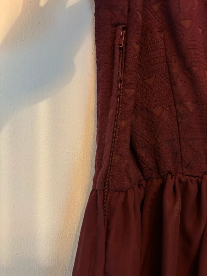 Robe rose/violet taille 40 H&M - photo numéro 4