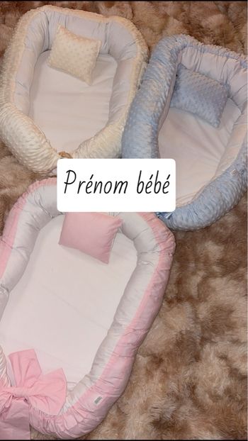 Couffin personnalisé avec le prénom