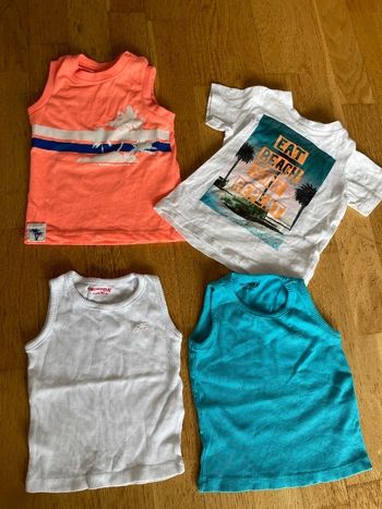 Lot débardeur 6 mois