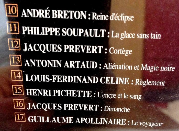 CD musique voix de poète - photo numéro 5