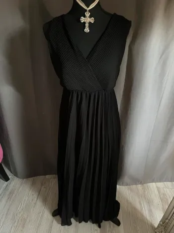 Robe longue noire