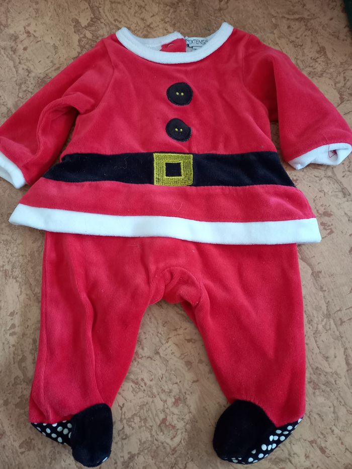 Combinaison garçons père Noël