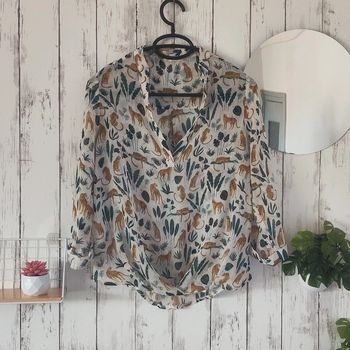 Blouse cache-cache femme S