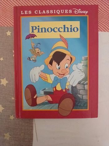 Pinocchio livre vintage 1999
