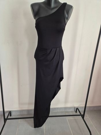 Combi short noir asymétrique femme S