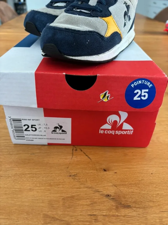 Baskets - Le Coq Sportif - Pointure 25 - photo numéro 2