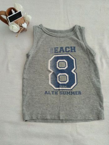 T shirt sans manches in extenso