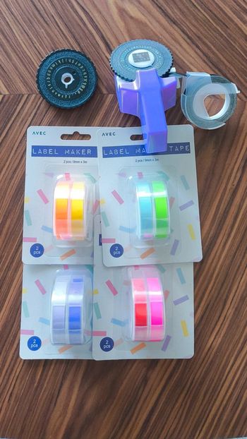 Étiqueteuse avec 9 recharges