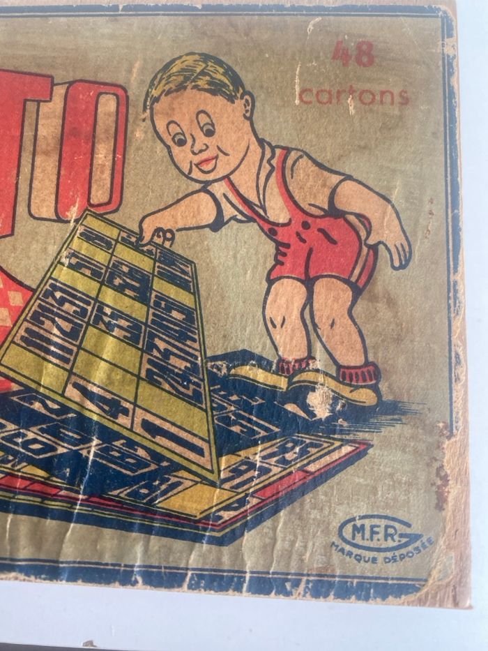 jeu ancien du loto - photo numéro 3