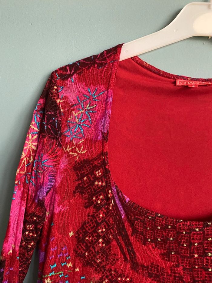 Jolie robe longue pour les fêtes fantaisie et originale - photo numéro 2