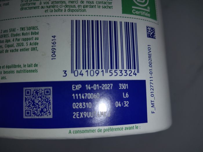 Bledilait 3 ème âge - photo numéro 3