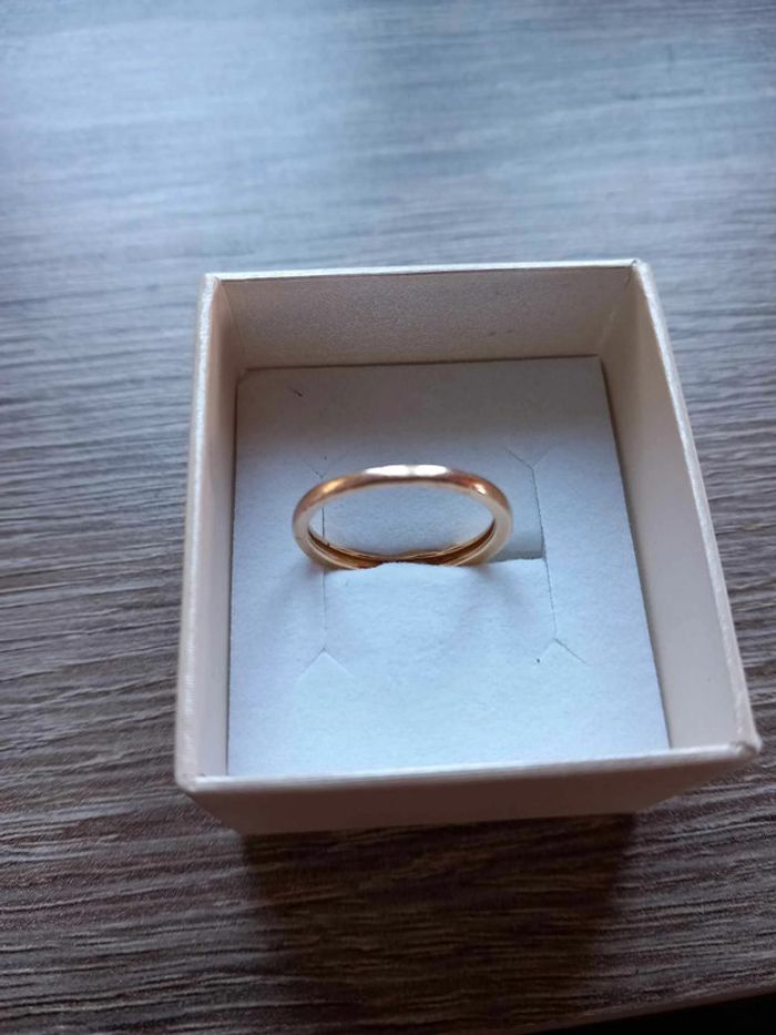 Bague Carles plaqué or 57 - photo numéro 4