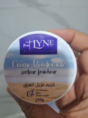 Crème déodorant