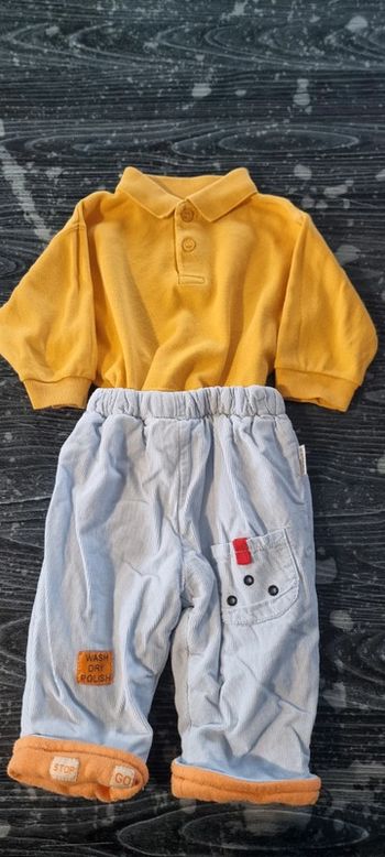 Ensemble garçon bébé 3 mois