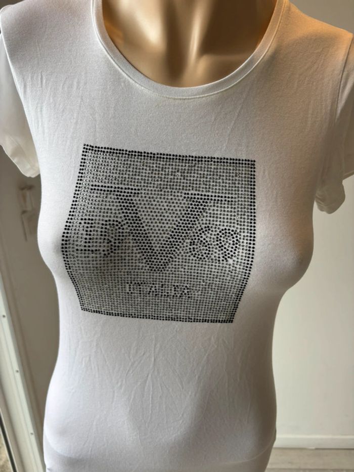TEE shirt à strass Versace 19v69 - photo numéro 3