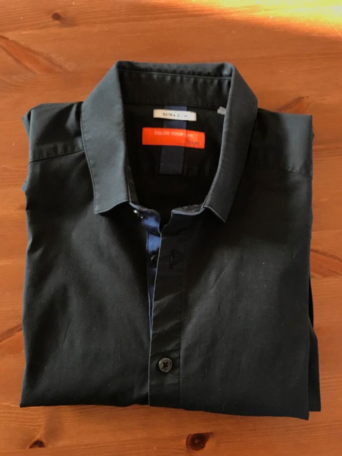 Chemise Zara noire - photo numéro 2