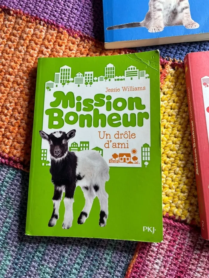Lot de 3 livres enfant Mission Bonheur - photo numéro 3