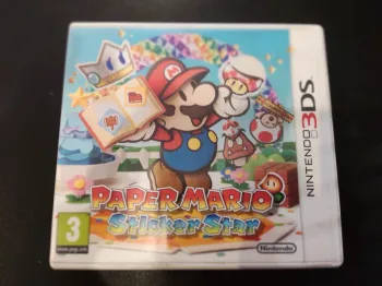 Jeu Paper Mario Sticker Star nintendo 2ds 3ds