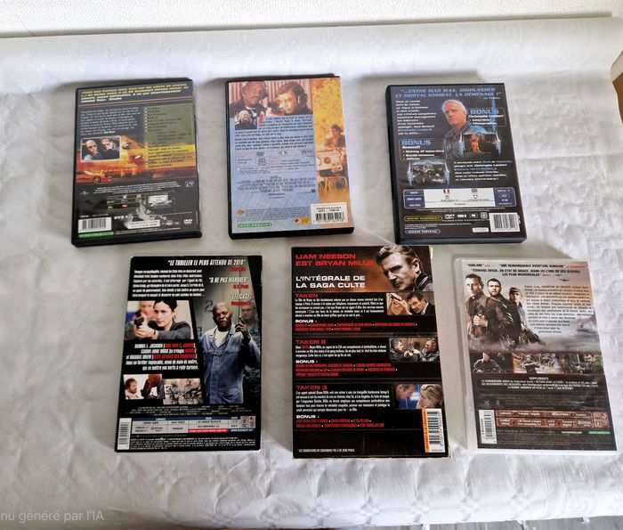Lot de 8 dvd action - photo numéro 2