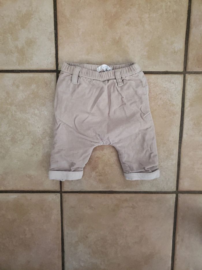 Ensemble sweat moto col roulé et pantalon 3 mois - photo numéro 4