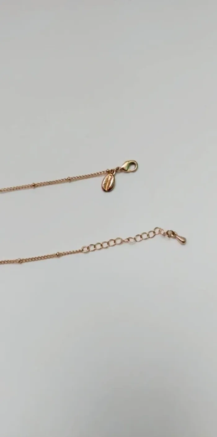 Bracelet Chaîne de cheville coquillage dorée - photo numéro 3