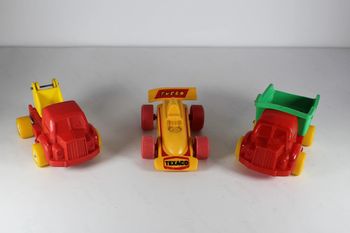 Viking Plast Toys Sweden Lot de 3 véhicules
