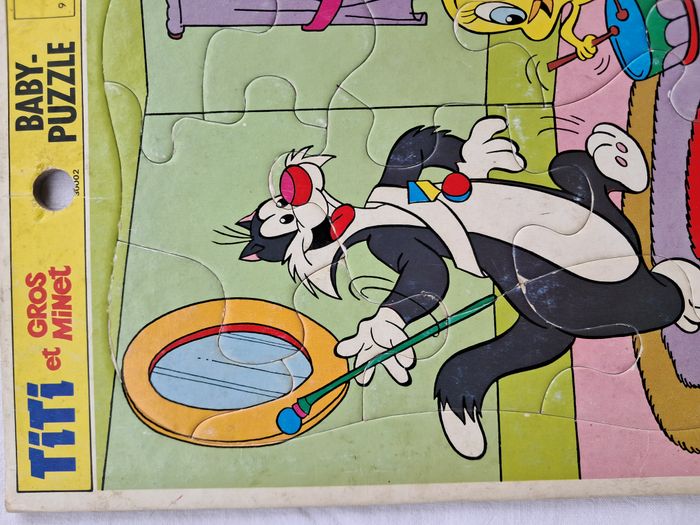Baby puzzle whitman Titi et grosminet 1987 Warner Bros vintage - photo numéro 5