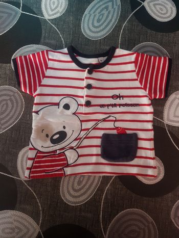 Tshirt manches courtes - 3 mois