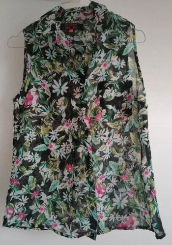 Chemisier fleuri 1 poche My Favorite Cache Cache taille 1